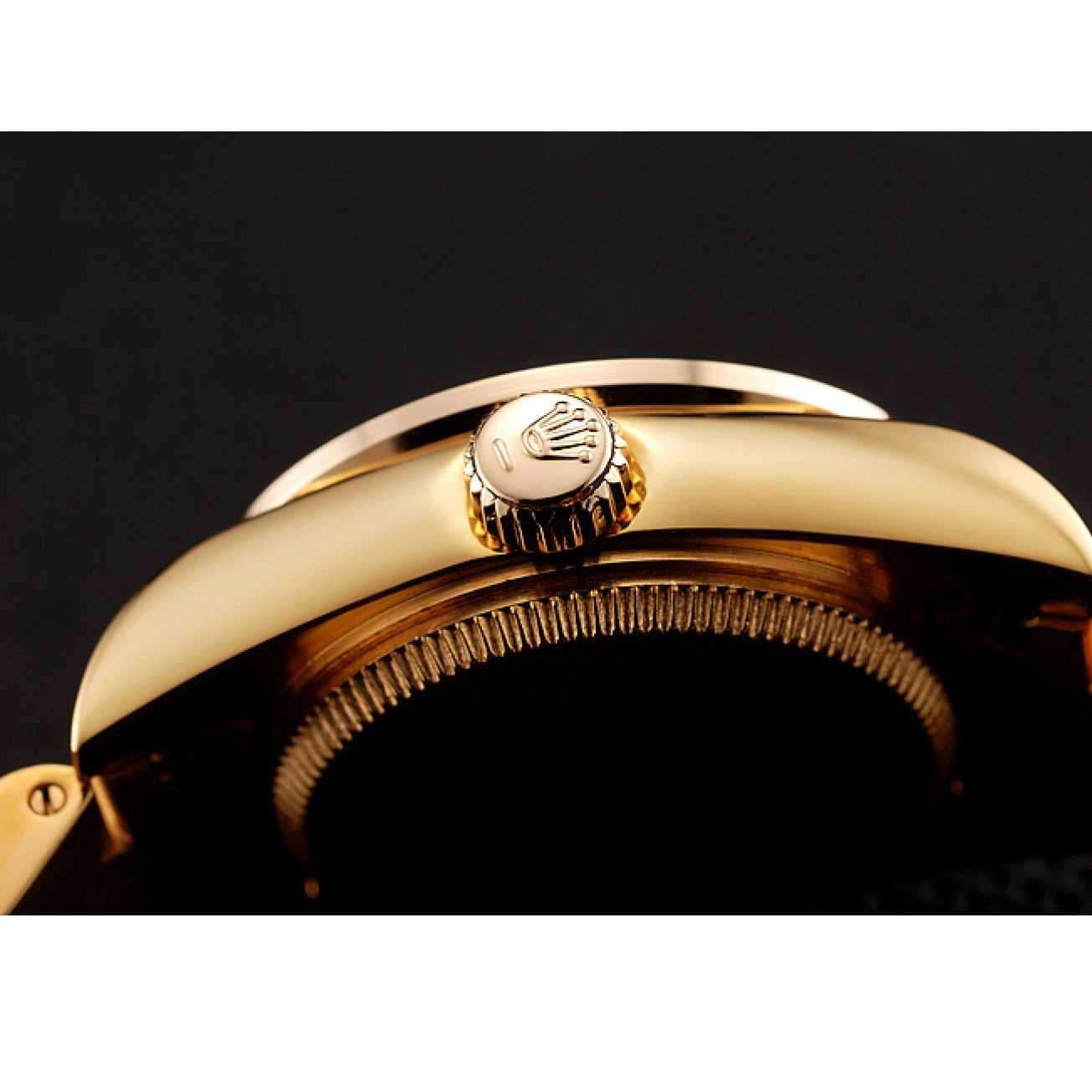Rolex copies cheap Diamond 1453955 Diamond Bracelet Swiss Gold Dial Pave DayJust Rolex 0716